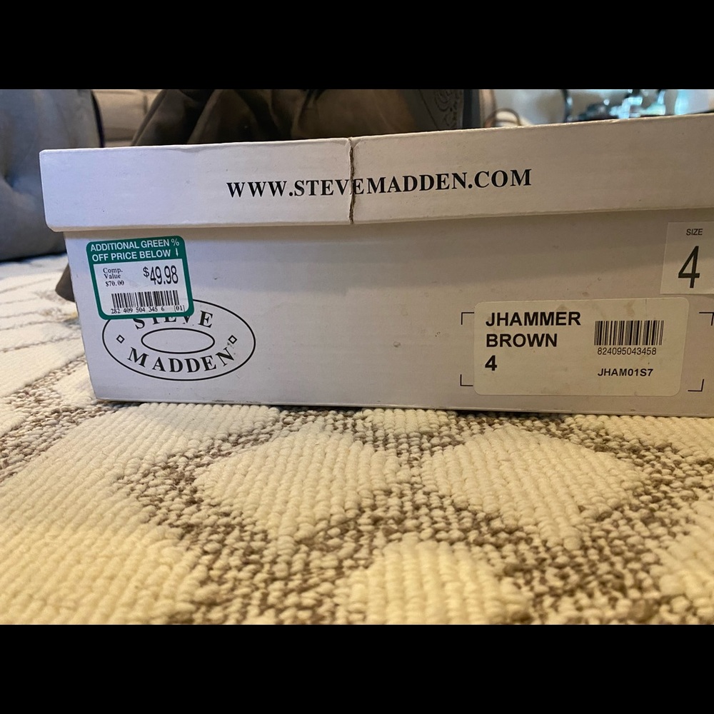 Steve Madden Girls Brown Boot - Picture 6 of 6